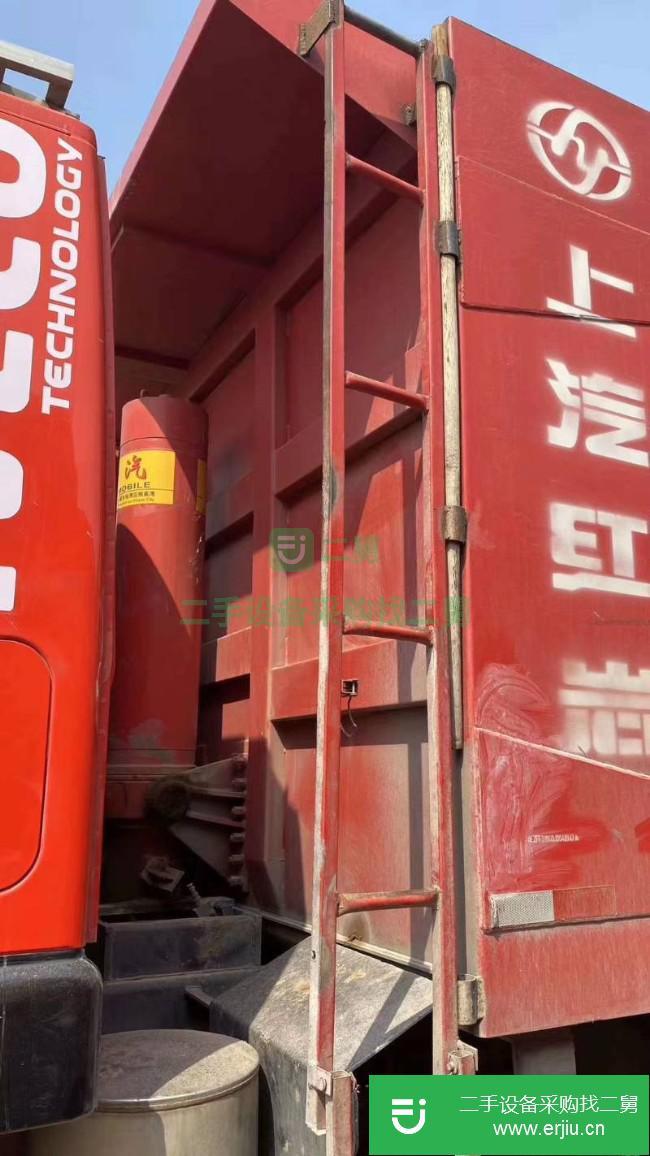 山東出售二手上汽紅巖前四后八自卸車
