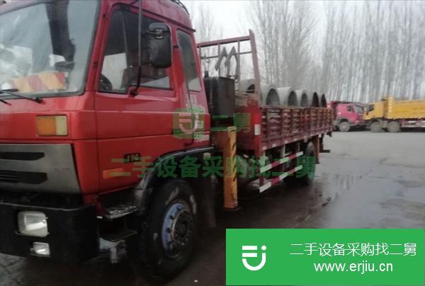 貴州出售二手東風(fēng)6.3噸隨車吊