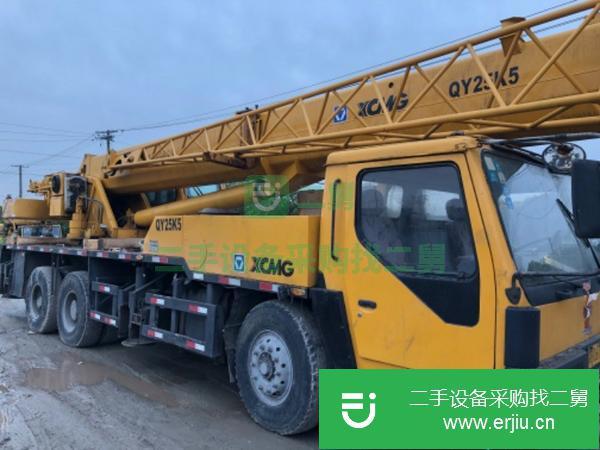 浙江出售二手徐工25K5汽車吊