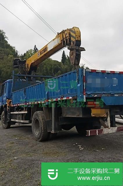 貴州出售二手徐工10噸隨車吊