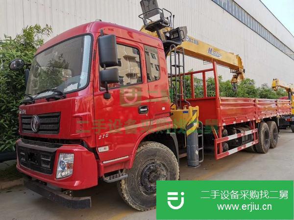 湖北出售二手14噸隨車吊