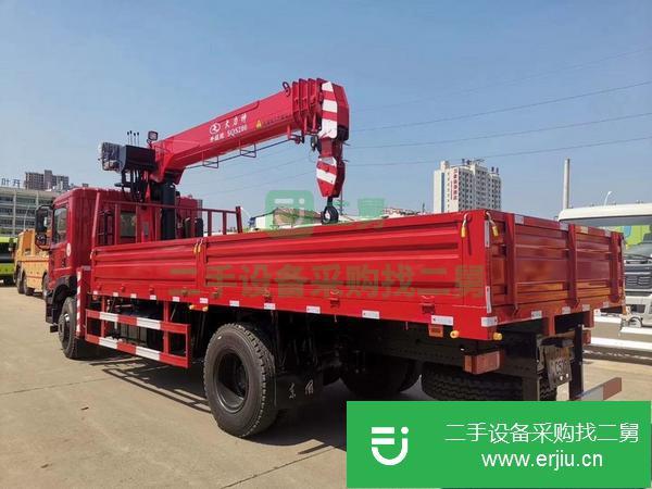 江蘇出售二手單橋8噸隨車吊