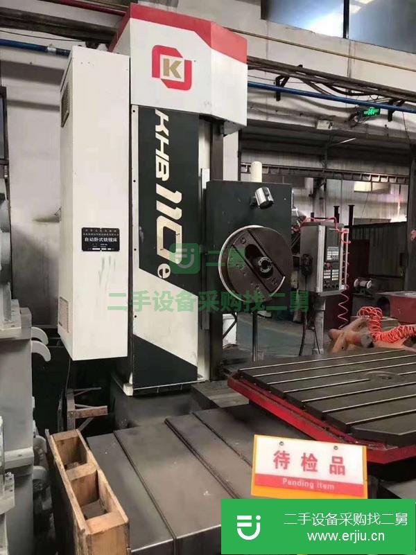 江蘇出售二手沈機昆明KHB110e數控自動臥式鏜銑床
