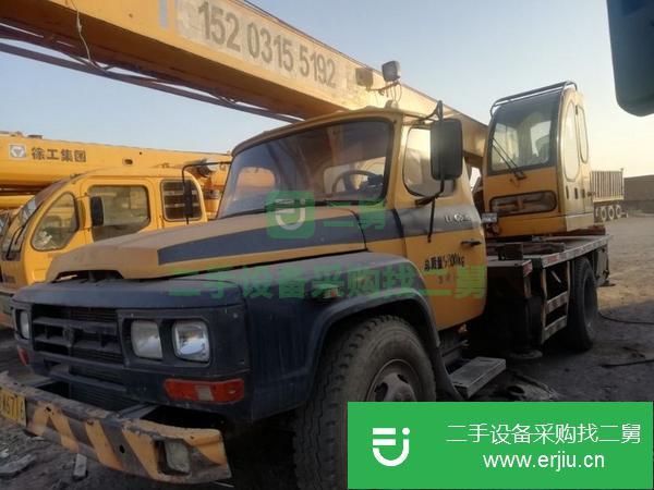 河北出售二手柳工8噸汽車吊