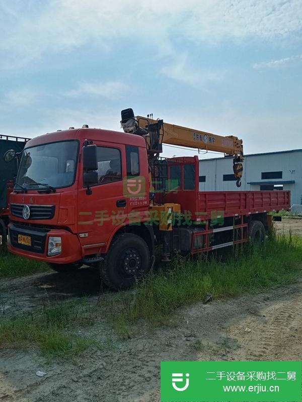 湖北出售二手9成新8噸隨車吊