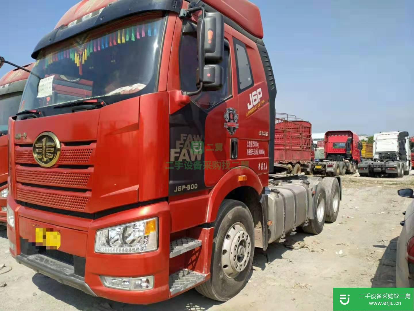 河北出售二手一汽解放J6P牽引車
