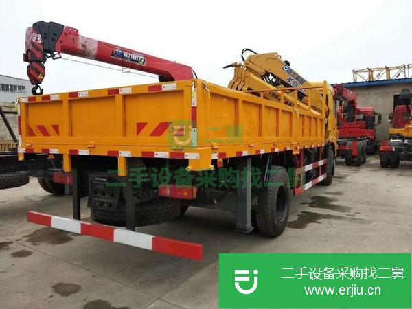 貴州出售二手8噸東風(fēng)單橋隨車吊