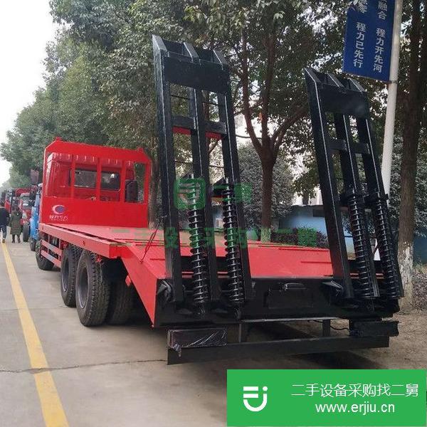 湖北出售二手解放后八輪平板運(yùn)輸車