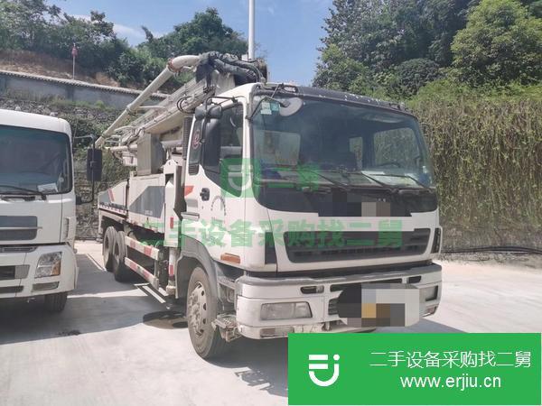 湖南出售二手五十鈴38米泵車