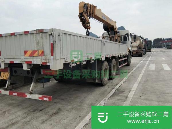 浙江出售二手徐工12噸國五隨車吊