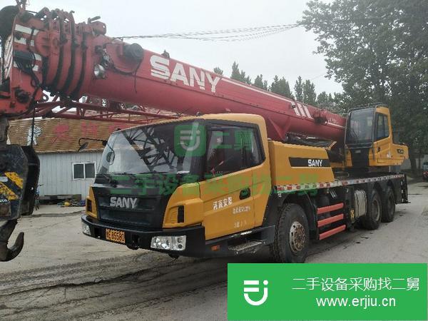 河南出售二手三一25噸五節臂吊車