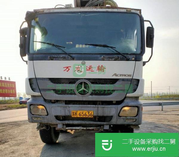 江蘇出售二手中聯牌56米泵車