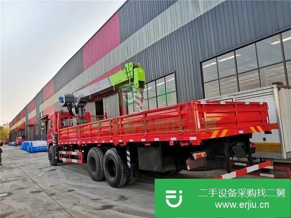 湖北出售二手后八輪隨車吊