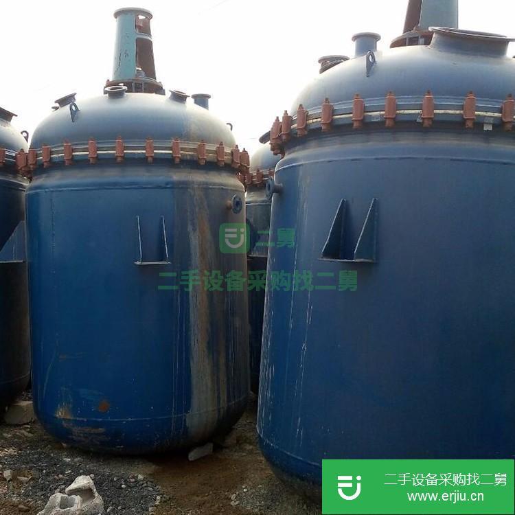 山東出售二手5噸搪瓷反應釜
