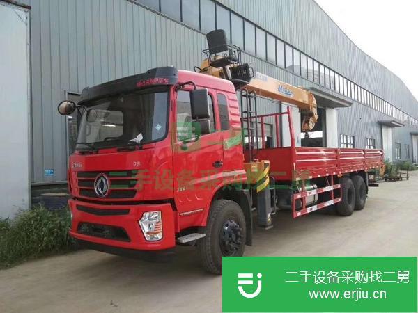 江蘇出售二手東風(fēng)后八輪13噸隨車吊
