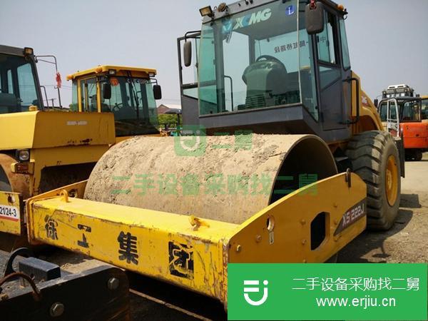 上海二手徐工22噸單鋼輪壓路機