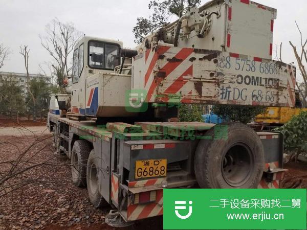浙江出售二手中聯吊車55噸