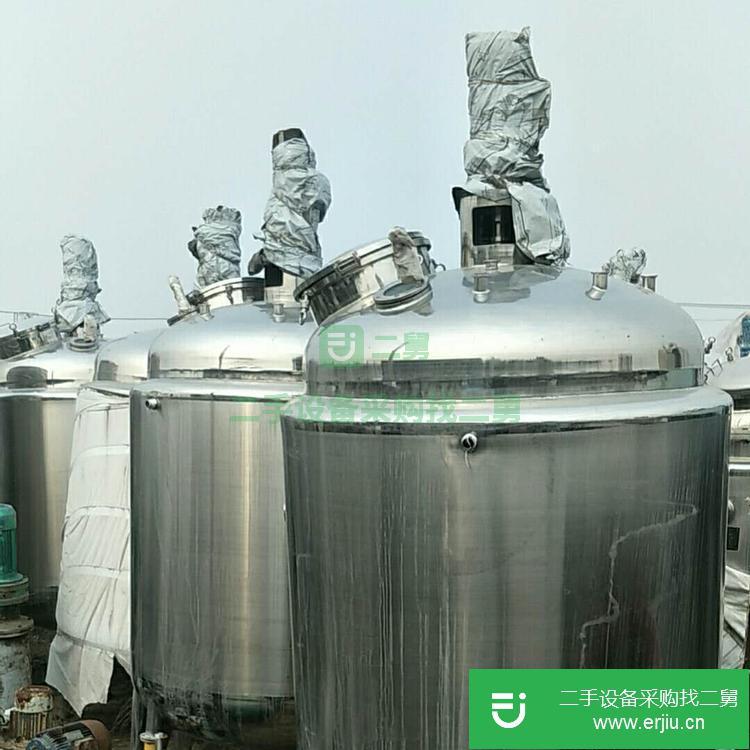 山東出售二手外盤管反應釜