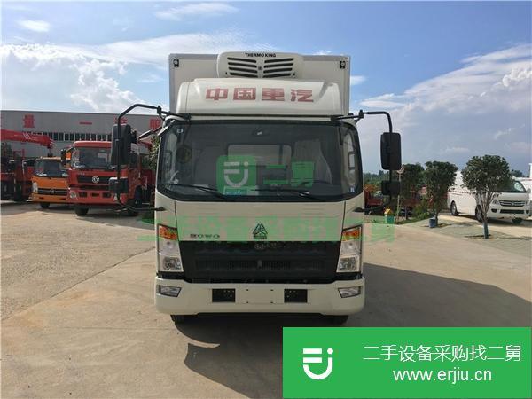 上海出售二手解放6米8冷藏車