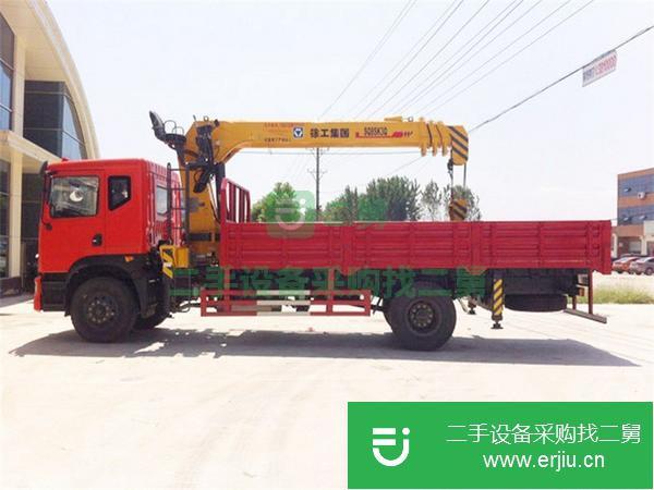 貴州出售二手東風(fēng)8噸隨車吊