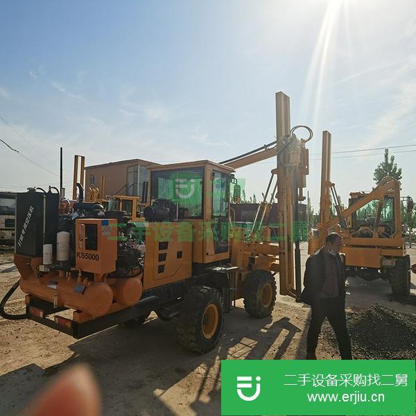 山東出售二手公路打樁機