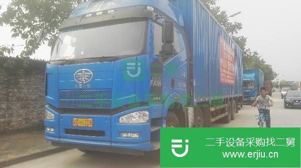 江西出售二手一汽解放箱式貨車