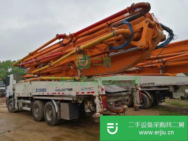 江西出售二手中聯49米泵車