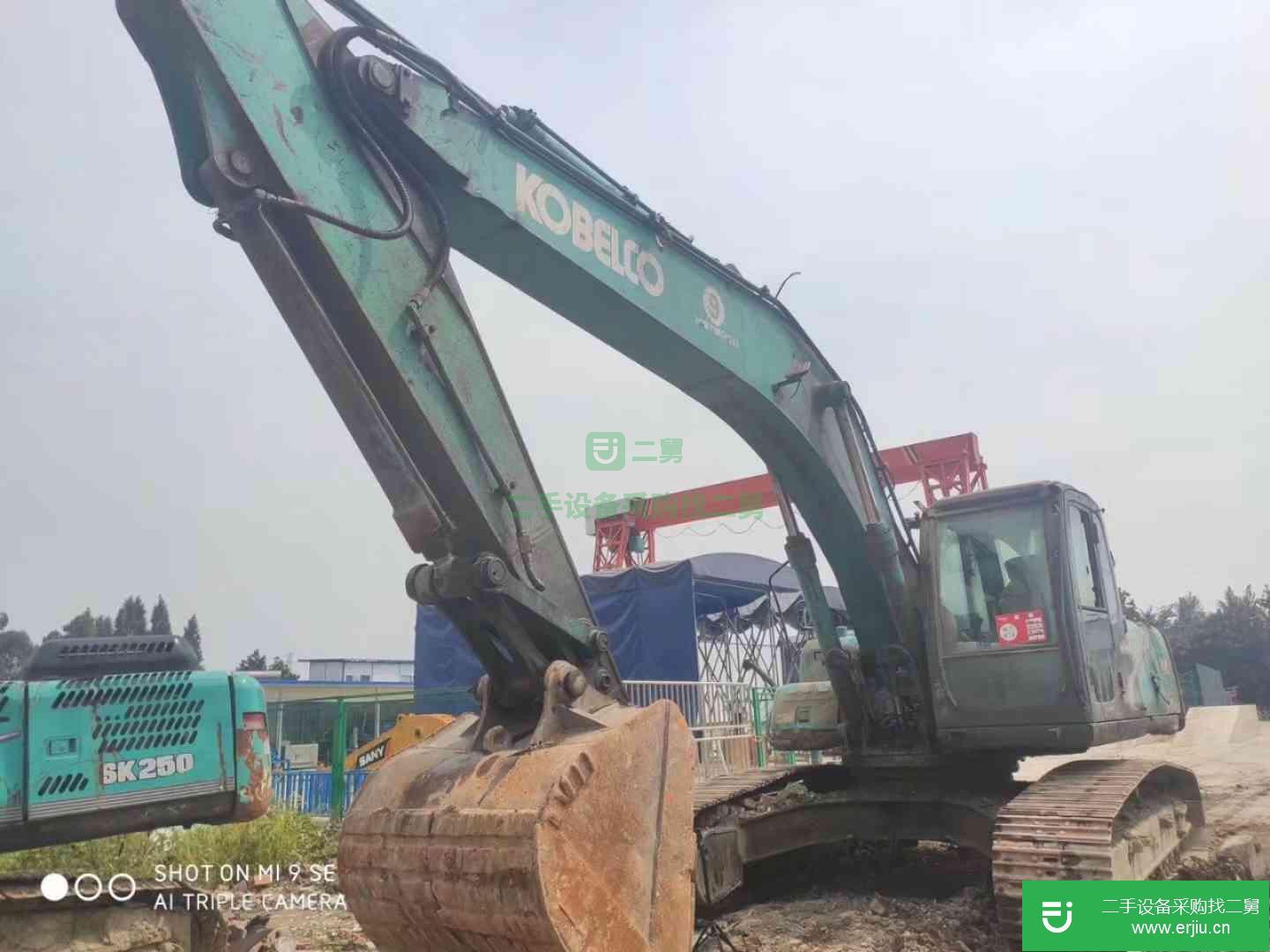 河北出售二手神鋼SK250LC-6挖掘機