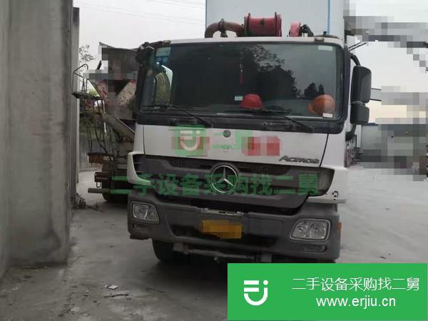 江蘇出售二手53米泵車一臺