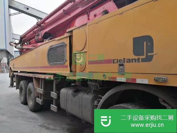 江蘇出售二手53米泵車一臺