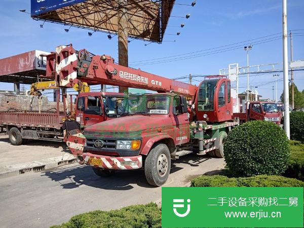 河北出售二手8噸東岳吊車