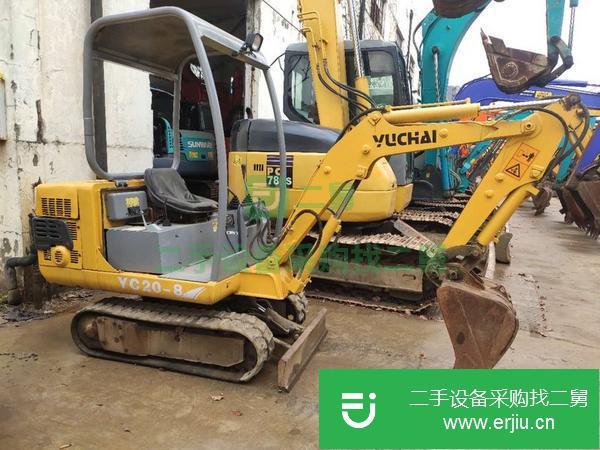 重慶出售二手玉柴18挖掘機(jī)
