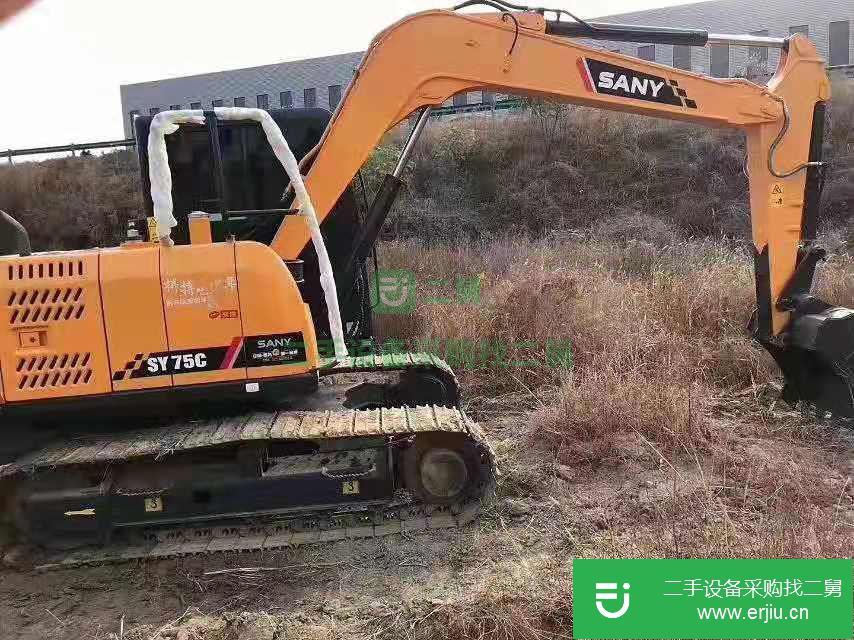 江蘇出售二手三一重工SY75C-9挖掘機(jī)