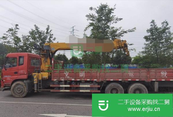 江西出售二手東風后八輪12噸隨車吊
