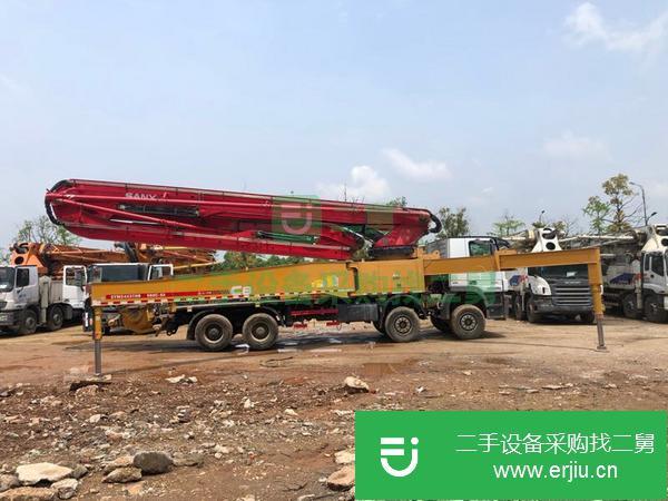 海南出售二手三一56米泵車