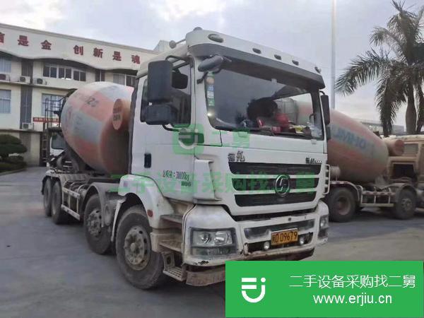 浙江出售二手德龍12方攪拌罐車