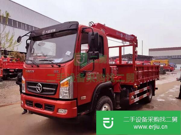 湖北出售二手大運5噸隨車吊