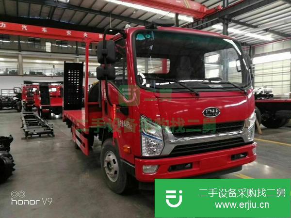 江西出售二手藍牌平板運輸車