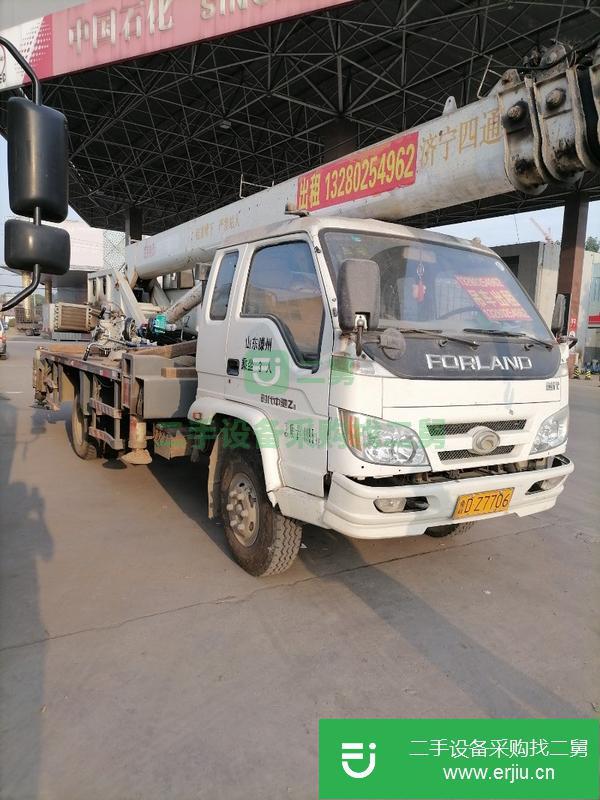 山東出售二手四通十噸汽車吊