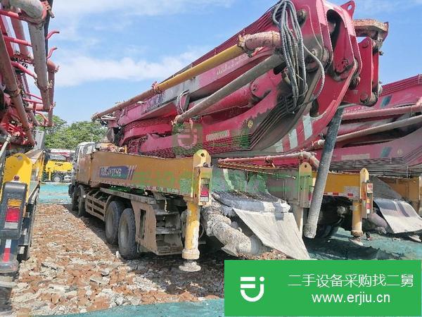 江蘇出售二手徐工52米泵車