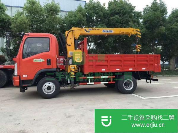 湖北出售二手大力神隨車吊