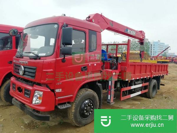 湖北出售二手程力8噸4節隨車吊