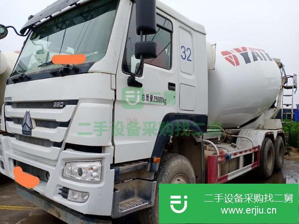 山東出售二手豪沃攪拌車國五大12方