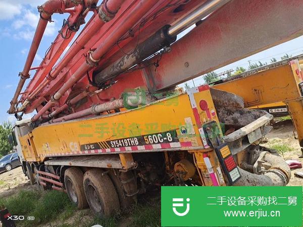 山東出售二手三一56米泵車