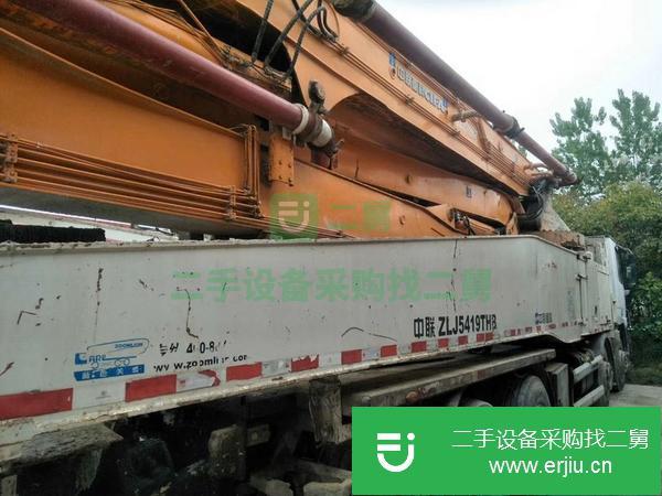 湖南出售二手中聯52米泵車