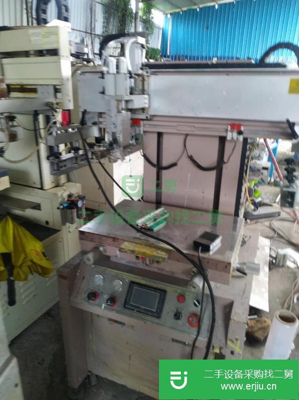 廣東出售二手單伺服半自動絲印機