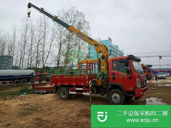 云南出售二手國五東風10噸隨車吊