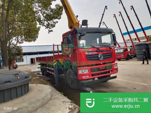 湖北出售二手東風后八輪5噸隨車吊