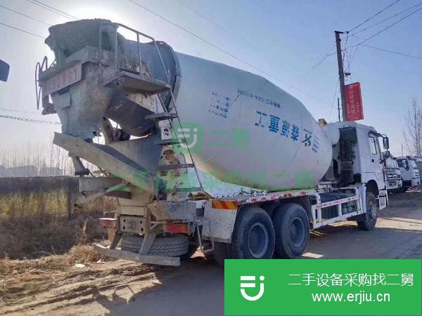 陜西出售二手14方豪沃攪拌車
