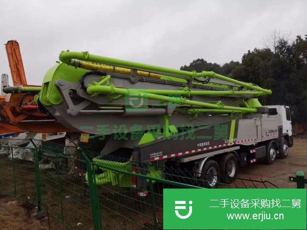 山東出售二手中聯52米泵車